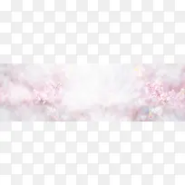 粉色樱花背景banner