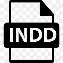 INDD文件格式符号图标