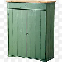 绿色复古衣柜