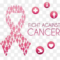 关爱女性抗乳腺癌标志