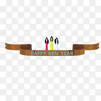 矢量生日条幅