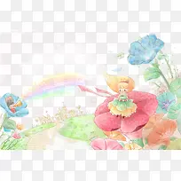 韩国时尚花纹