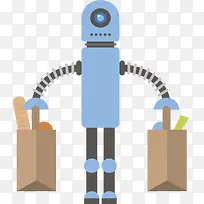 智能购物买菜机器人