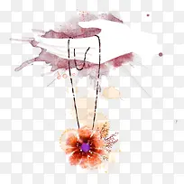 手绘项链