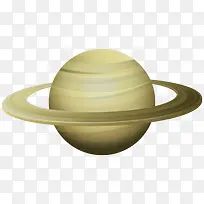 土星环绕免抠素材