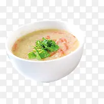 青菜小米粥