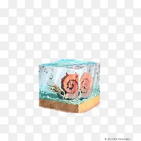 立体创意水晶蜗牛