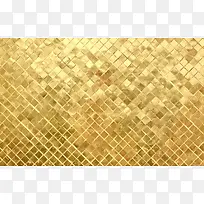 金色鳞片菱形海报背景