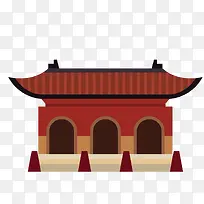 复古中国风建筑物