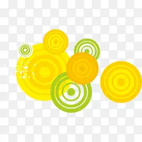 黄色圆圈