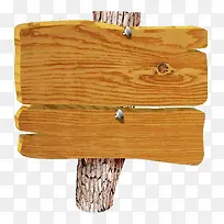 木质标志
