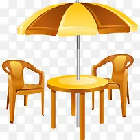 餐桌 户外桌子 沙滩伞