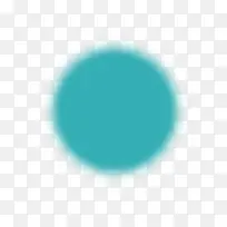 青色斑点圆球透明特效