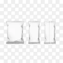 白色空白包装塑料袋