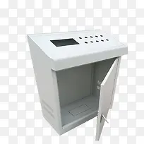 白色小型电柜电箱