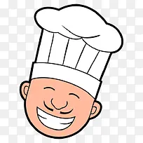 可爱卡通厨师头像