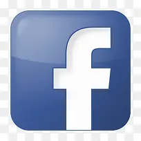 社会Facebook箱蓝色社会书签图标