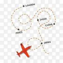 飞机地图