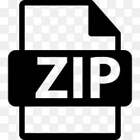 ZIP文件格式图标
