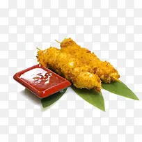 三文鱼炸串