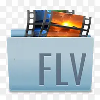 flv文件夹图标