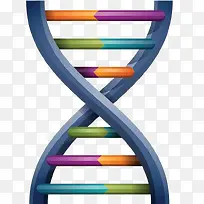 简约DNA基因链图形