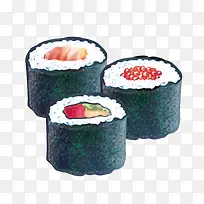 矢量日本寿司