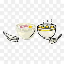 矢量食物