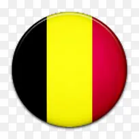 国旗比利时国世界标志