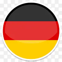 德国2014 -世界-杯标志-平-图标