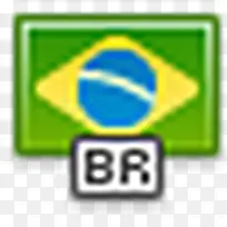 巴西国旗农场的新鲜