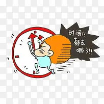 卡通闹钟
