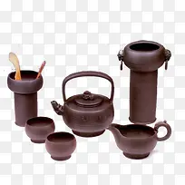 传统紫砂茶具
