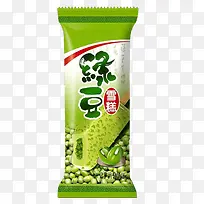 绿豆味道雪糕包装