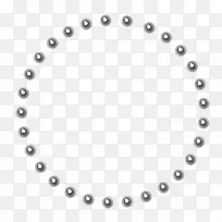 圆环珍珠圆环装饰