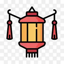扁平化灯笼PNG下载