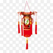 元宵元旦新年春节手工红灯笼