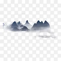 中国风水墨山水风景