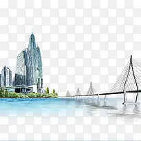 跨海大桥城市