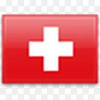 瑞士国旗国旗帜