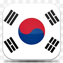 南韩国二V7国旗图标