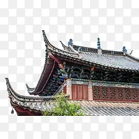 地方民族特色铃铛墙檐