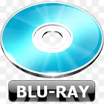 蓝光光碟图标