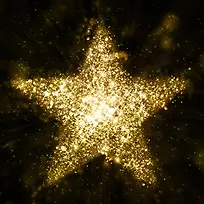 金光闪闪的五角星