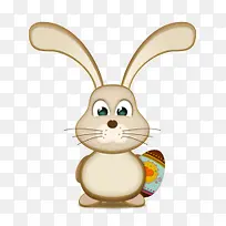 复活节兔子蛋图标