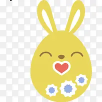 吻Easter-Egg-Bunny-icons
