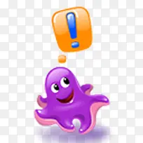 章鱼卡通Octopus-cartoon-icons