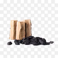 木头和煤炭