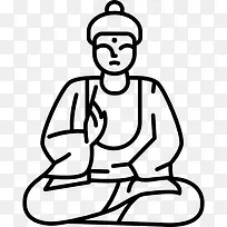 Sitting Buddha 图标