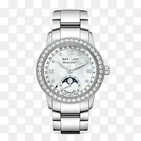 宝珀银色腕表手表镶钻女表
